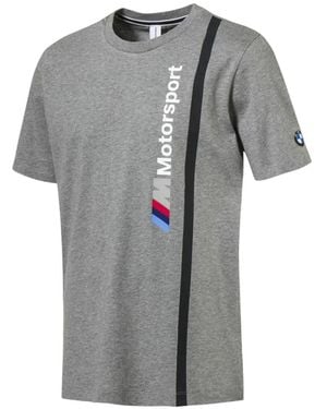 PUMA X Bmw Motorsport Logo T-Shirt - Grey