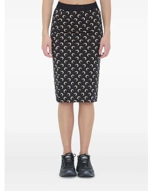 Marine Serre Skirts - Black