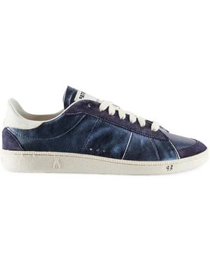 Patrizia Pepe Skin Paneled Sneakers - Blue