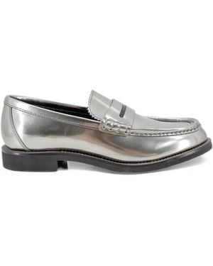 Brunello Cucinelli Monili-Embellished Leather Loafers - White