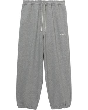 Comme des Garçons Cotton Track Trousers - Grey