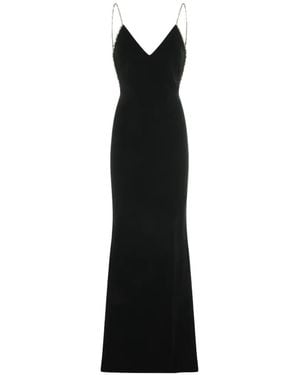Tom Ford Crystal-Embellished Backless Dress - Black