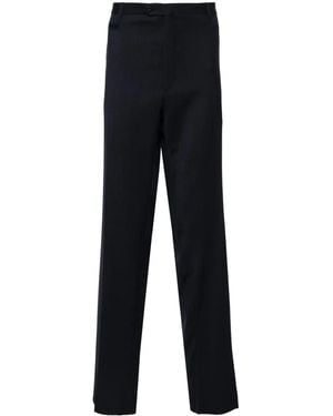 Corneliani Mid-Rise Tailored Trousers - Blue