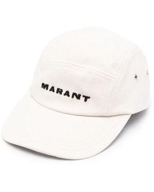 Isabel Marant Gorra de béisbol Tyron con logo bordado - Neutro
