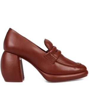Clarks X Martine Rose Cur Loafer 1 W Heeled Pumps - Brown