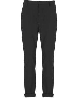 Dondup Button-Detail Trousers - Black