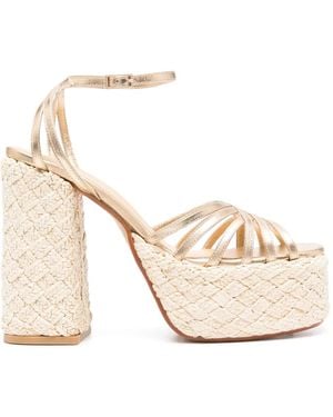Castañer 130Mm Farah Sandals - Natural