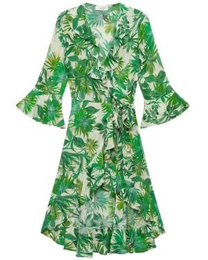 Maliparmi Botanical Jungle Dress - Green