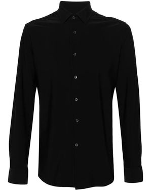 Corneliani Jersey Shirt - Black
