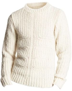 DSquared² Muscle Chunky-Knit Sweater - White
