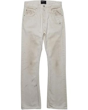 Enfants Riches Deprimes Distressed Cotton Jeans - Grey