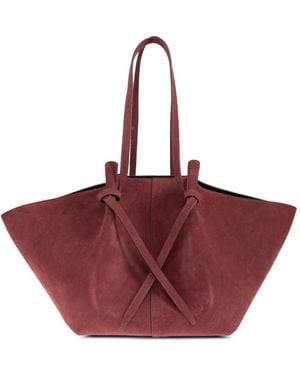 Yuzefi Bolso De Hombro Mochi Grande - Morado