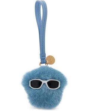 Versace Medusa Fluffy Charm - Blue