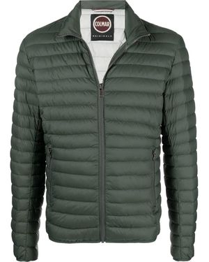 Colmar Piumino Trapuntato Con Logo - Verde