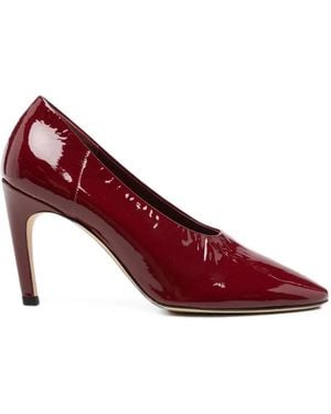 TOTEME Pointed-Toe Pumps - Red