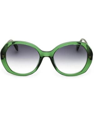 Marc Jacobs Round-Frame Sunglasses - Green