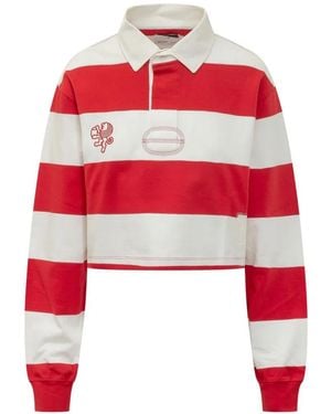 Woc Striped Polo - Red