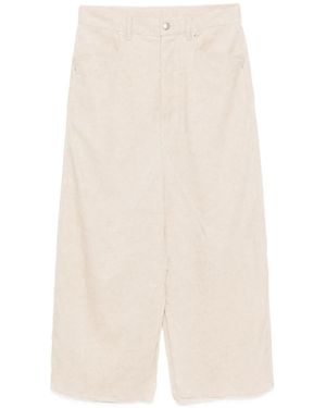 Rick Owens Gonna Skirt - White