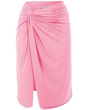 Amir Slama Asymmetrisches T-Shirt - Pink