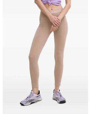 Fila Legging Met Logoband En Zak - Wit