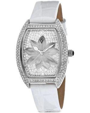 Christian Van Sant Lotus 36Mm Watch - Grey