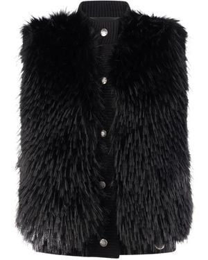 Moncler Wool Down Gilet - Black