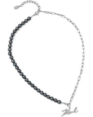 KARL LAGERFELD Collier À Perles - White