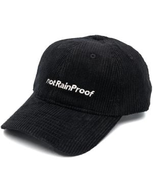 Styland X Notrainproof コーデュロイ キャップ - ブラック