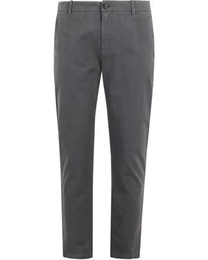 Department 5 Button-Fastening Trousers - Grey