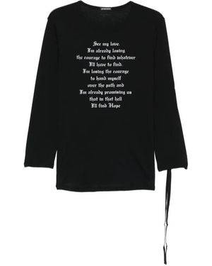 Ann Demeulemeester Long-sleeve t-shirts for Men | Online Sale up