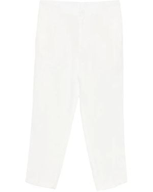 Costumein Jean 19 Elasticated-Waistband Pants - White