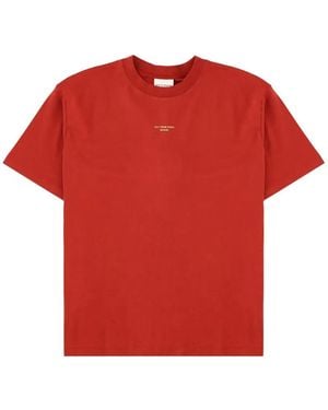 Drole de Monsieur Short-Sleeves T-Shirt - Red