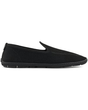 Giorgio Armani Loafer Aus Mesh - Schwarz
