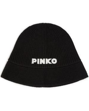 Pinko バケットハット - ブラック
