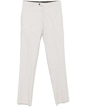 Billionaire Linen Trousers - White