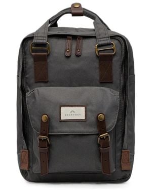 Doughnut Macaroon Buckled Backpack - Black