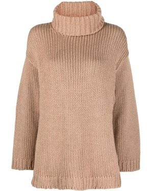 RED Valentino Pull Desert En Maille Épaisse - Neutre