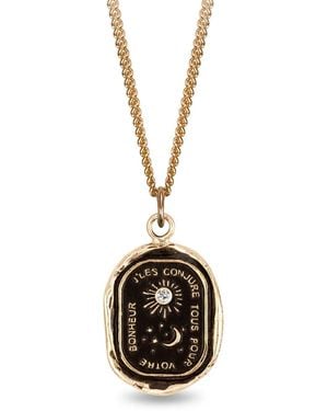 Pyrrha Collana Con Pendente Everything For You Talisman - Rosa