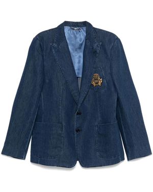 Dolce & Gabbana Denim Blazer - Blue