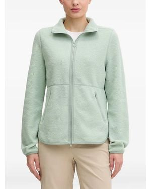Jack Wolfskin Lite Curl Zip-Up Sweatshirt - Green