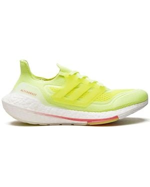 adidas Ultraboost 21 Low-Top Trainers - Yellow