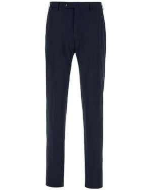 PT Torino Slim-Fit Tailored Trousers - Blue