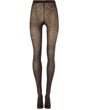 Wolford Collant Con Stampa - Neutro