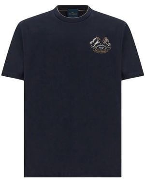 Paul & Shark Cotton T-Shirt - Blue