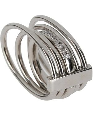 Panconesi Solar Crystal Ring - Gray
