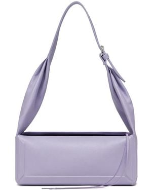 Maison Margiela Medium Box Bag East West Shoulder Bag - Purple