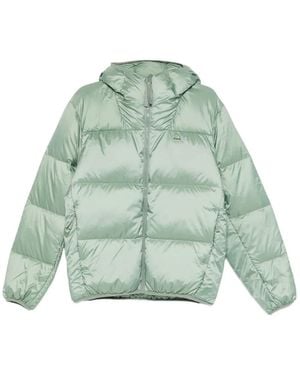 Lacoste Hooded Zip Coat - Green