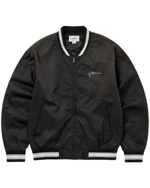thisisneverthat Bomberjacke Mit Stickerei - Schwarz
