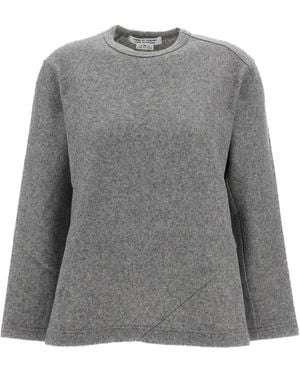 Comme des Garçons Asymmetric-Seam Sweatshirt - Grey