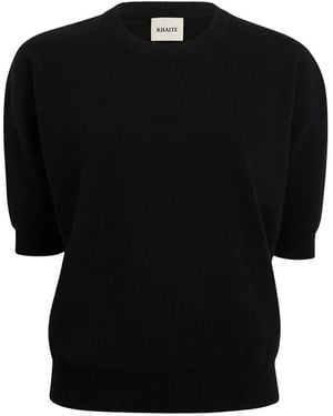 KHAITE Faye Top - Black